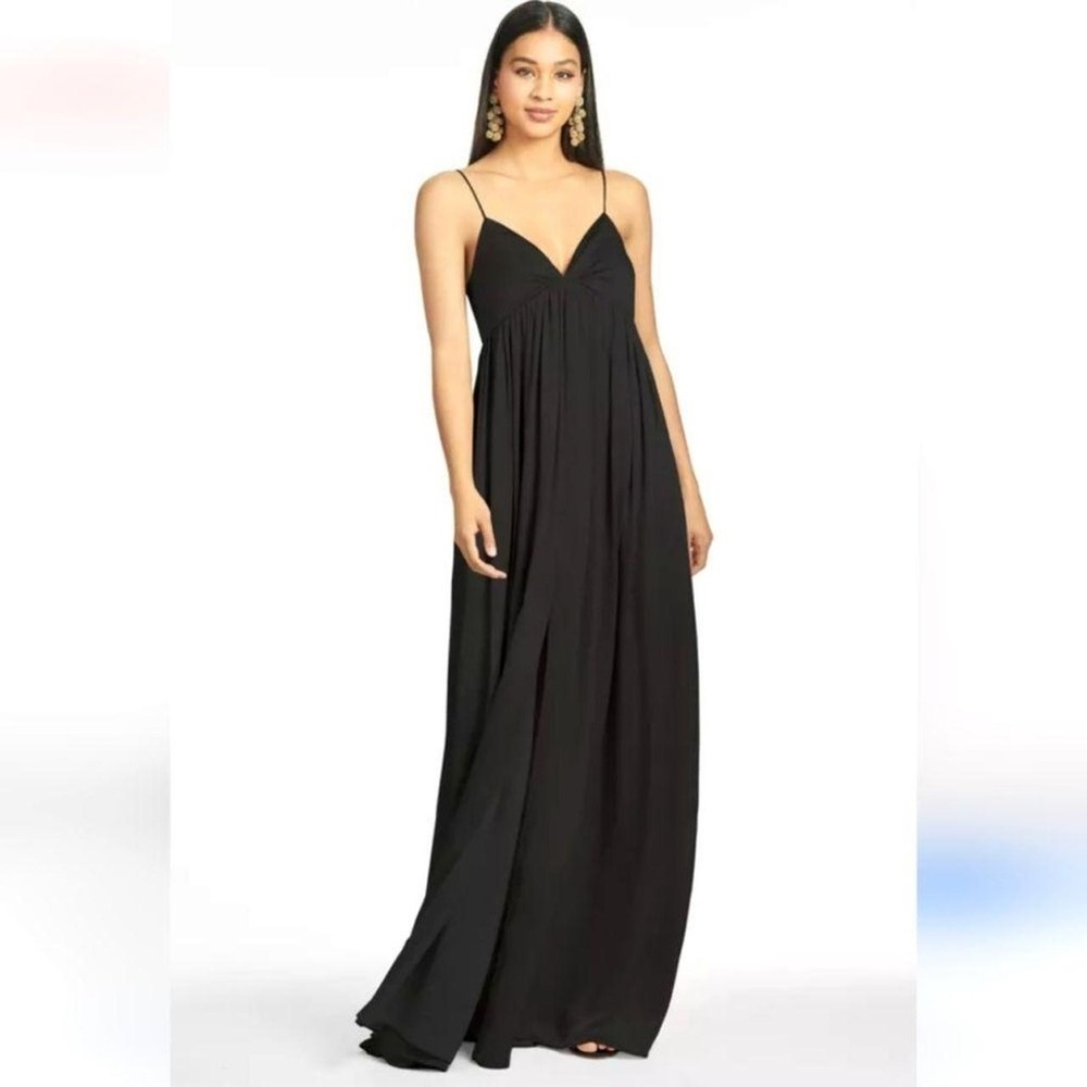 NWT In dust bag Sachin and‎ Babi Black Jessica Maxi Dress, size 8